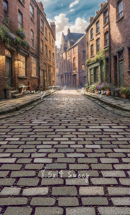 Garrison Lane - Grey Cobblestone - With Sweep Option