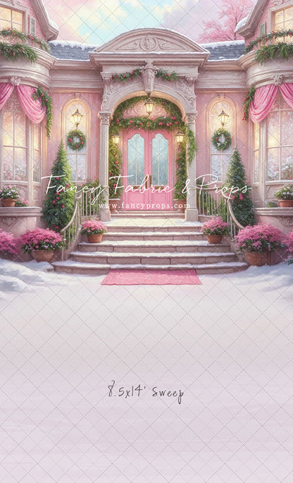 Rose Victorian Christmas - With Sweep Option