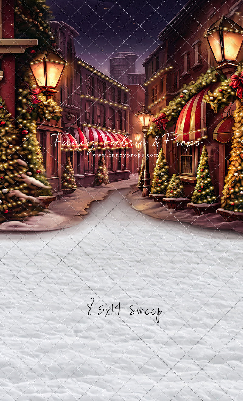 Crimson Christmas Shops - with Sweep Option