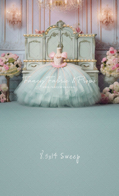 Miss Charlotte - Sage Carpet - With Sweep Option