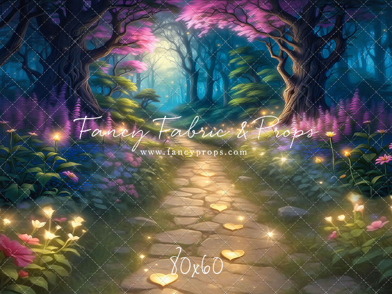 Fairy Valentine Forest - With Sweep Option