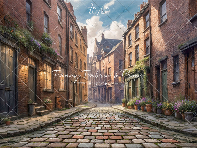 Garrison Lane - Colored Cobblestone - With Sweep Option