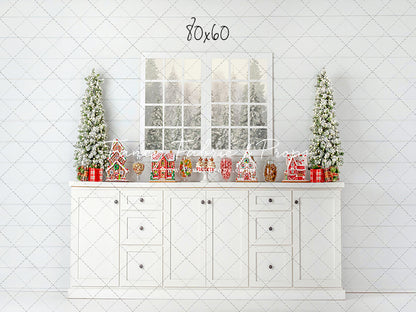 Gingerbread Kitchen Buffet