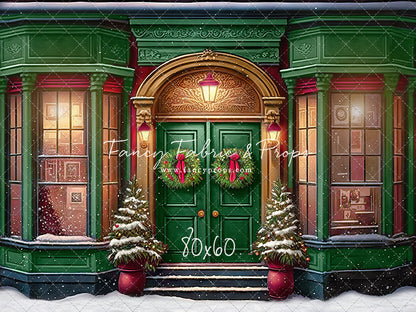 Heartfelt Holiday Home - Green With Snow Option - with Sweep Option