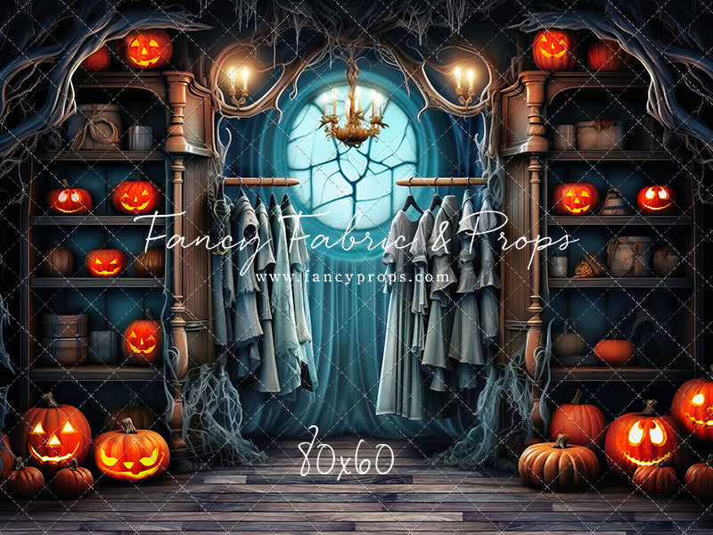 Haunted Wardrobe -Grey Floor - With Sweep Option