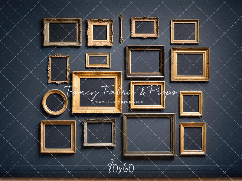 Jewel Frames - Blue - With Sweep Option
