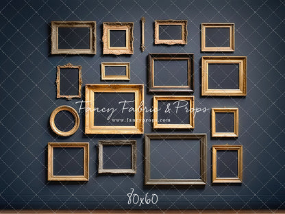 Jewel Frames - Blue - With Sweep Option