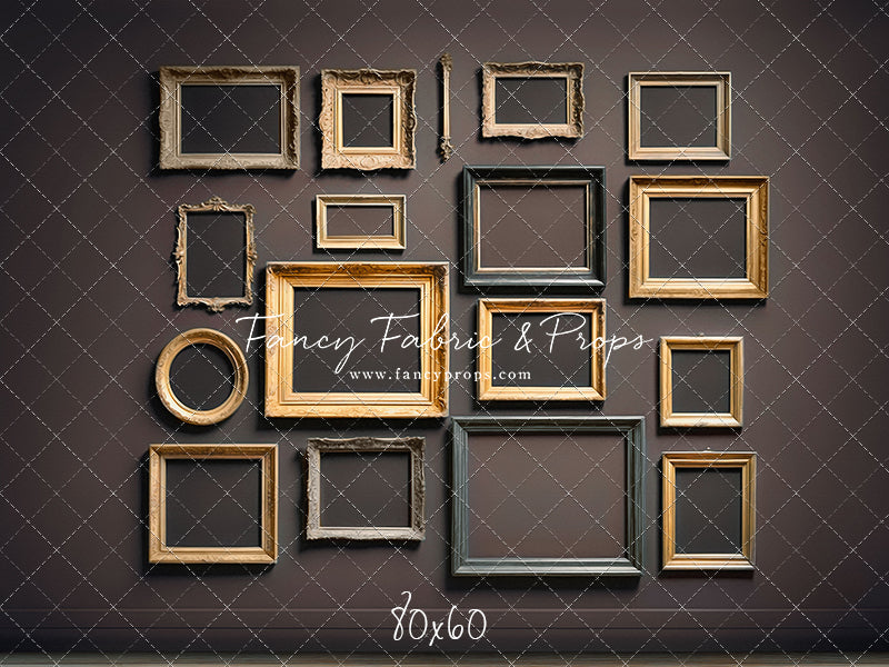Jewel Frames - Brown - With Sweep Option