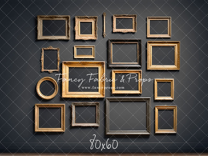 Jewel Frames - Gray - With Sweep Option