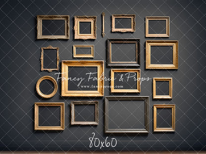 Jewel Frames - Gray - With Sweep Option