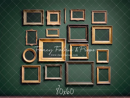 Jewel Frames - Green - With Sweep Option