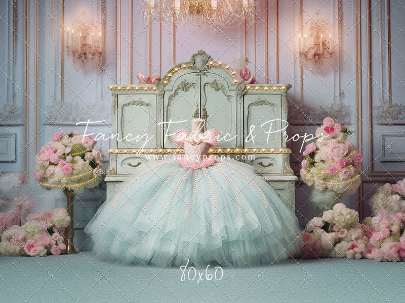 Miss Charlotte - Sage Carpet - With Sweep Option