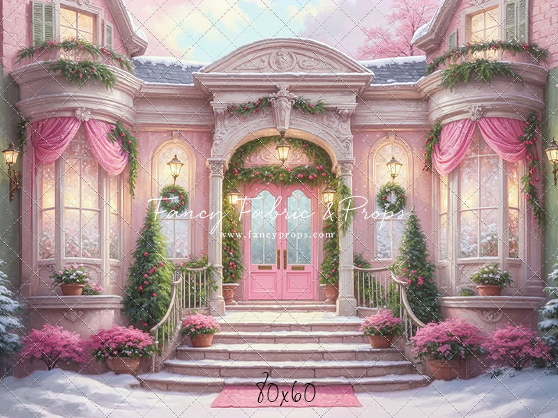 Rose Victorian Christmas - With Sweep Option