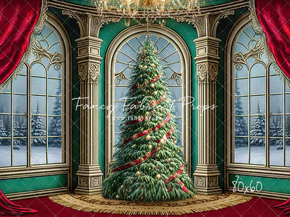 Royal Christmas Tree - Red Carpet Option - with Sweep Option