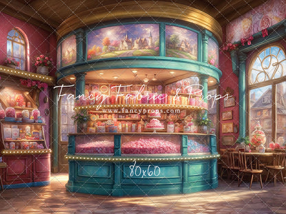 Sweet Tart Hearts with Candy Floor - With Sweep Option