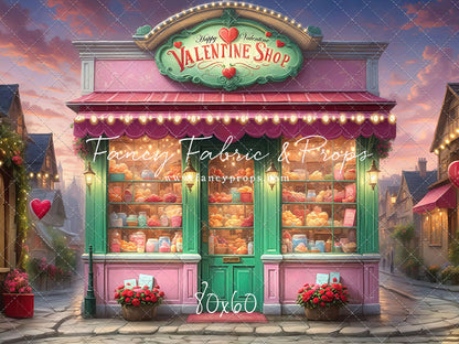 Sweet Valentine Shop- With Sweep Option
