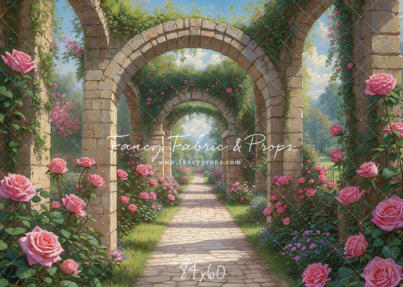 Arcadian Rose Gate - With Sweep Option