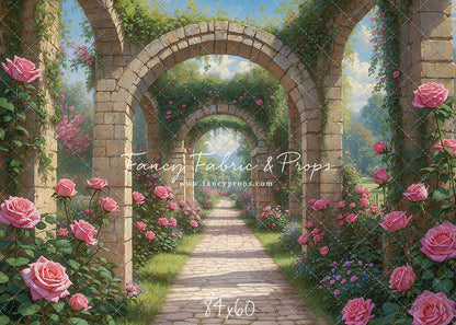 Arcadian Rose Gate - With Sweep Option