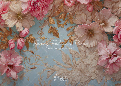 Blushing Petal Tapestry - Horizontal Only