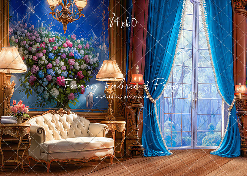 Elegant Lounge - Blue - With Sweep Option