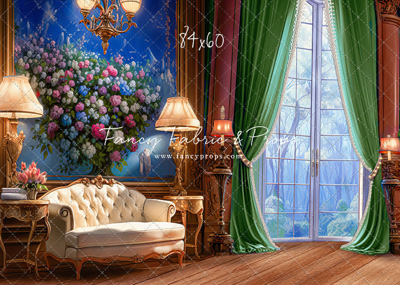 Elegant Lounge - Green - With Sweep Option