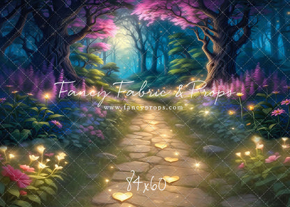 Fairy Valentine Forest - With Sweep Option