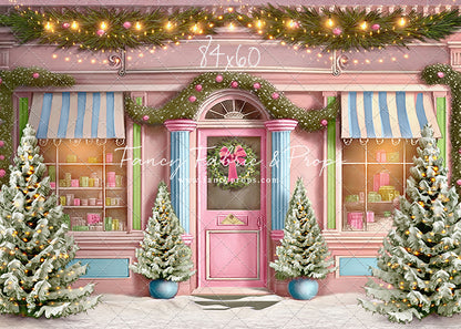 Frosty Sweet Shop - Pink & Blue - with Sweep Option