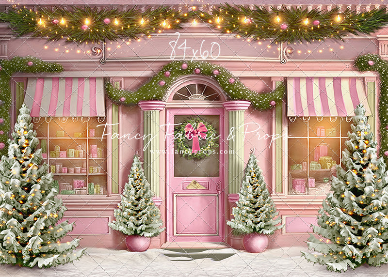 Frosty Sweet Shop - Pink & Sage - with Sweep Option