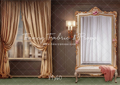 Glam Mirror - Green Floor - With Sweep Option