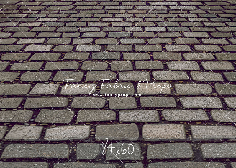 Grey Garrison Cobblestone Floor