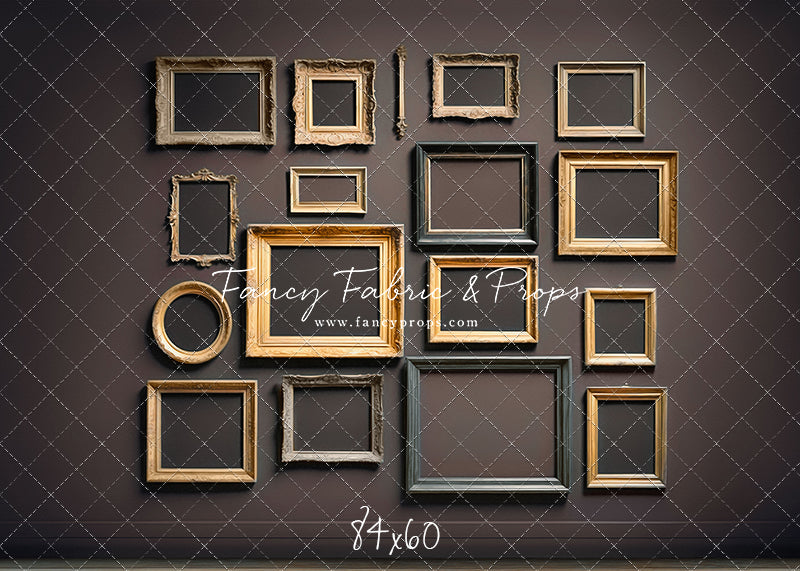Jewel Frames - Brown - With Sweep Option