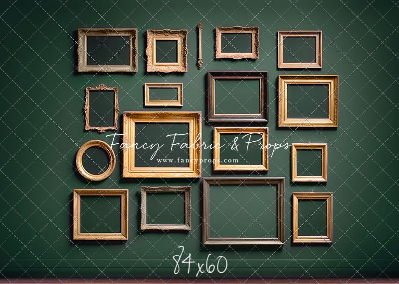 Jewel Frames - Green - With Sweep Option
