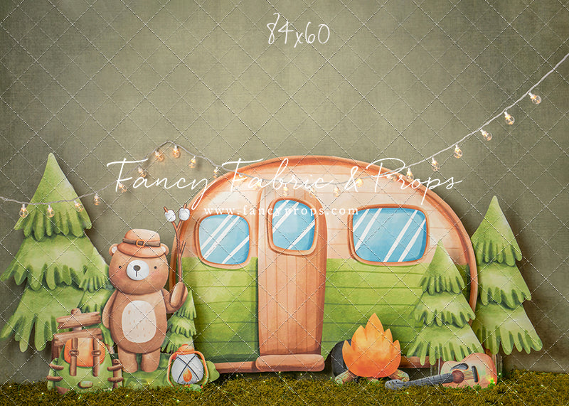 One Little Happy Camper