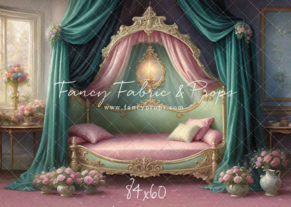 Pretty Victorian Bed - With Sweep Option