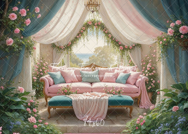 Versailles Rose Terrace - With Sweep Option