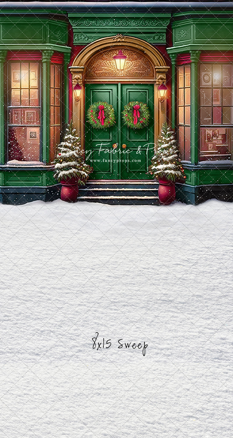 Heartfelt Holiday Home - Green With Snow Option - with Sweep Option