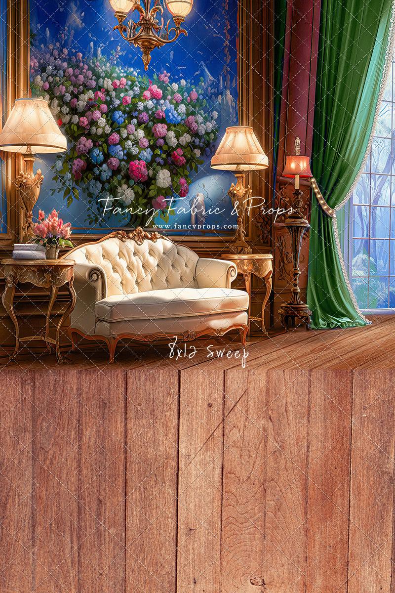 Elegant Lounge - Green - With Sweep Option