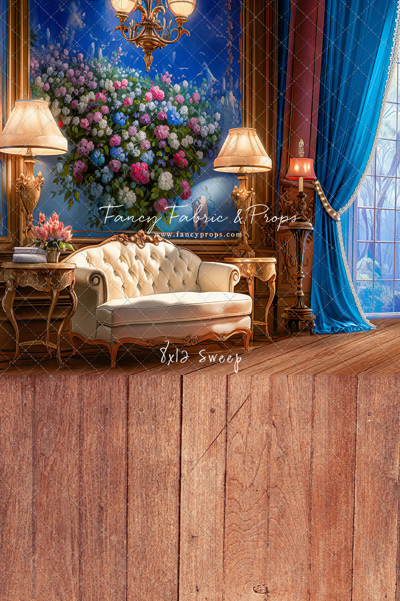 Elegant Lounge - Blue - With Sweep Option