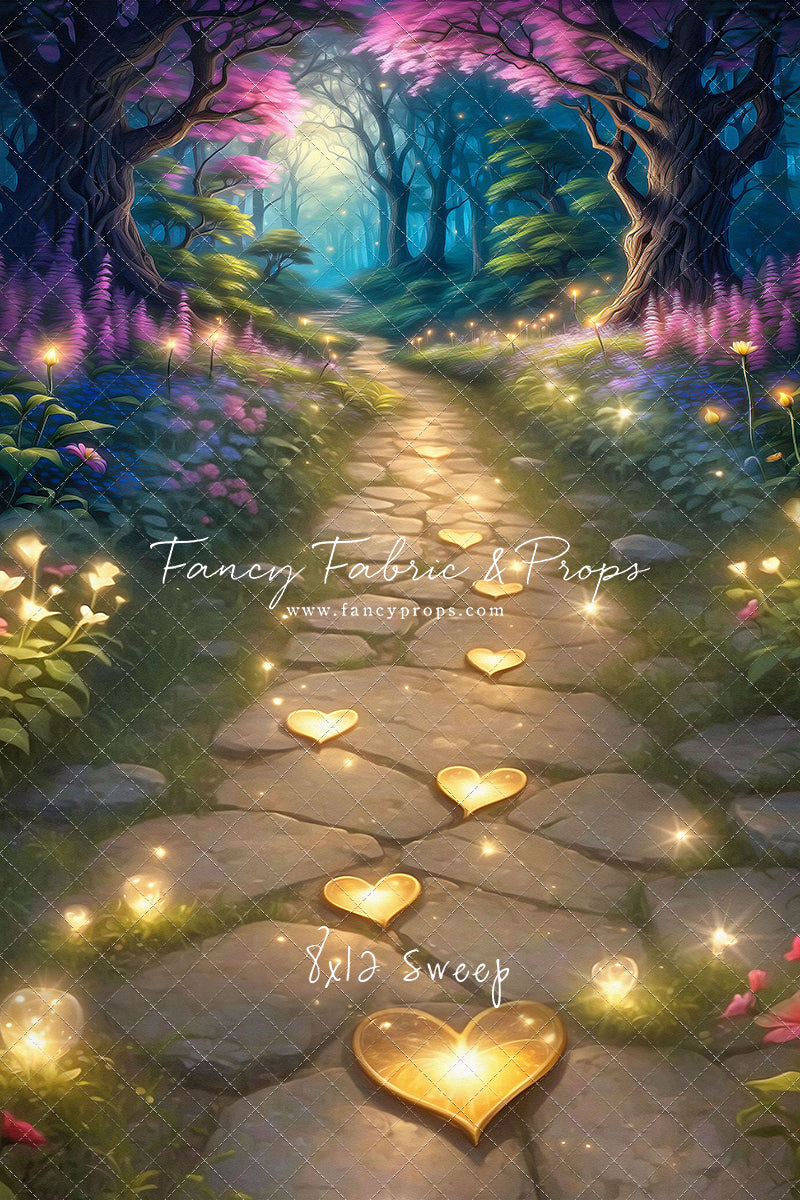 Fairy Valentine Forest - With Sweep Option