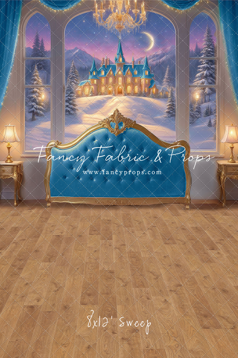 Holiday Fairytale Slumber - Blue  - With Sweep Option