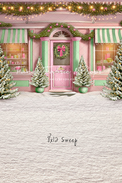 Frosty Sweet Shop - Pink & Green - with Sweep Option