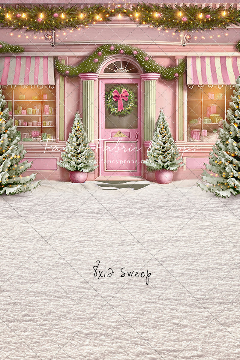 Frosty Sweet Shop - Pink & Sage - with Sweep Option