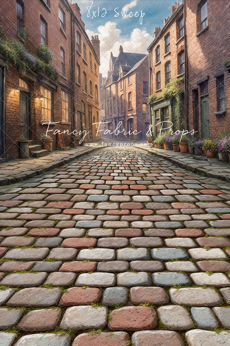 Garrison Lane - Colored Cobblestone - With Sweep Option