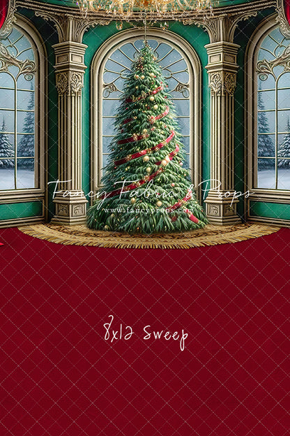 Royal Christmas Tree - Red Carpet Option - with Sweep Option