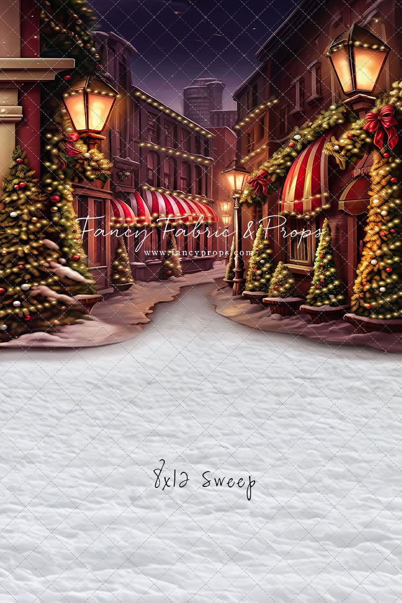 Crimson Christmas Shops - with Sweep Option