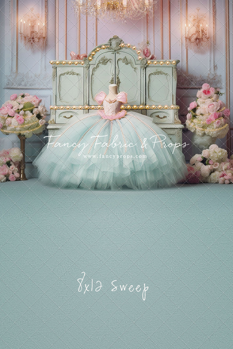 Miss Charlotte - Sage Carpet - With Sweep Option