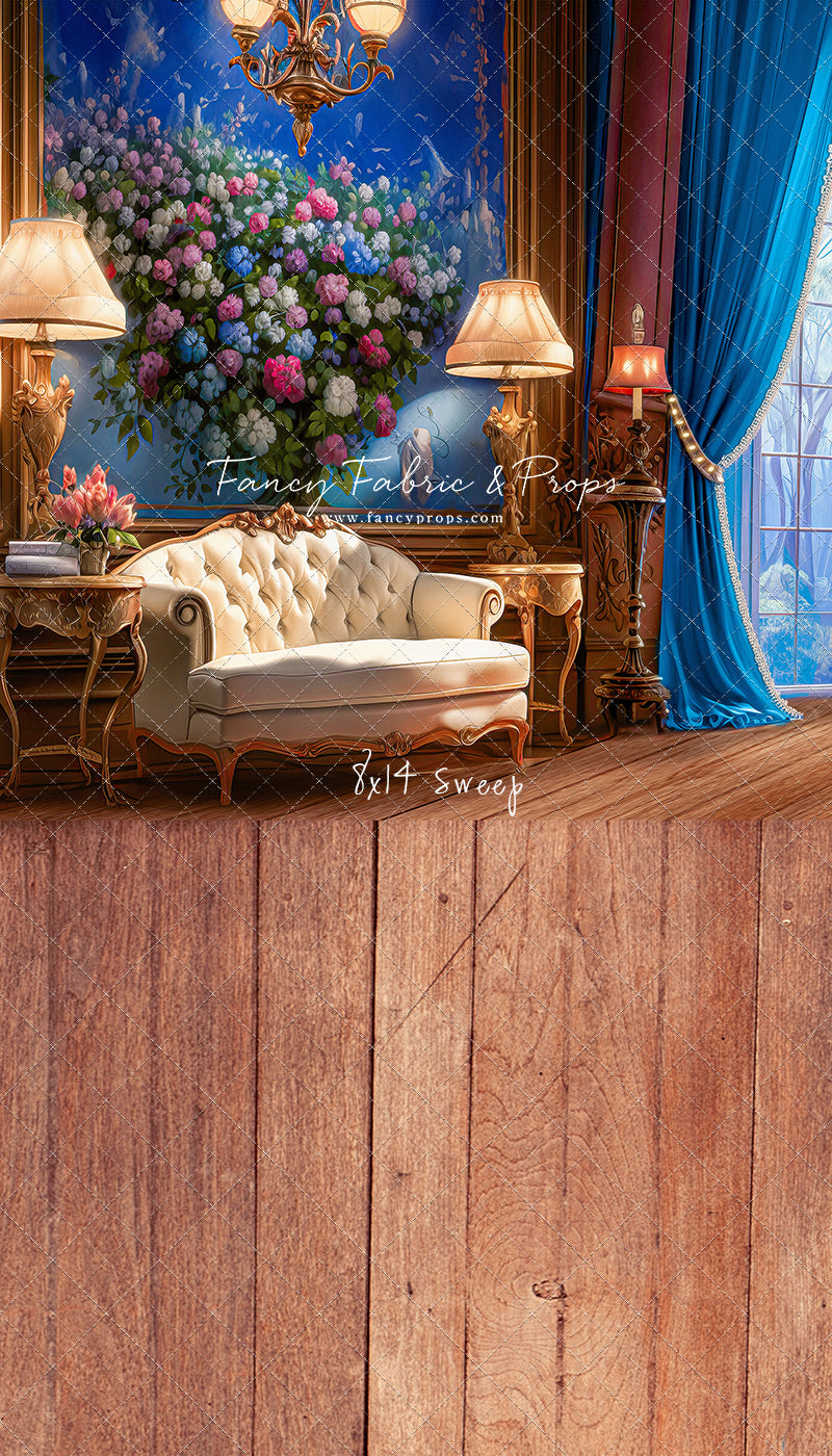 Elegant Lounge - Blue - With Sweep Option