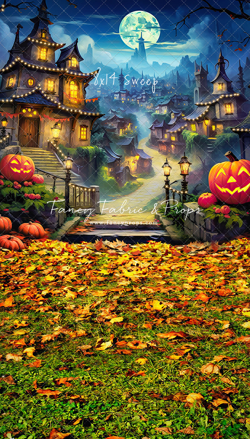 Spooky Town- With Lights - With Sweep Option