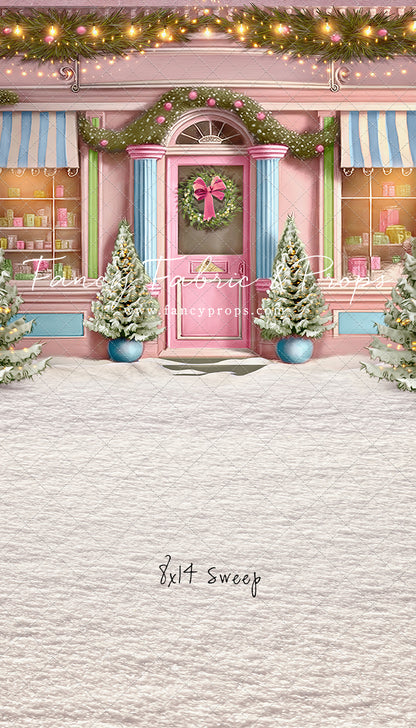 Frosty Sweet Shop - Pink & Blue - with Sweep Option