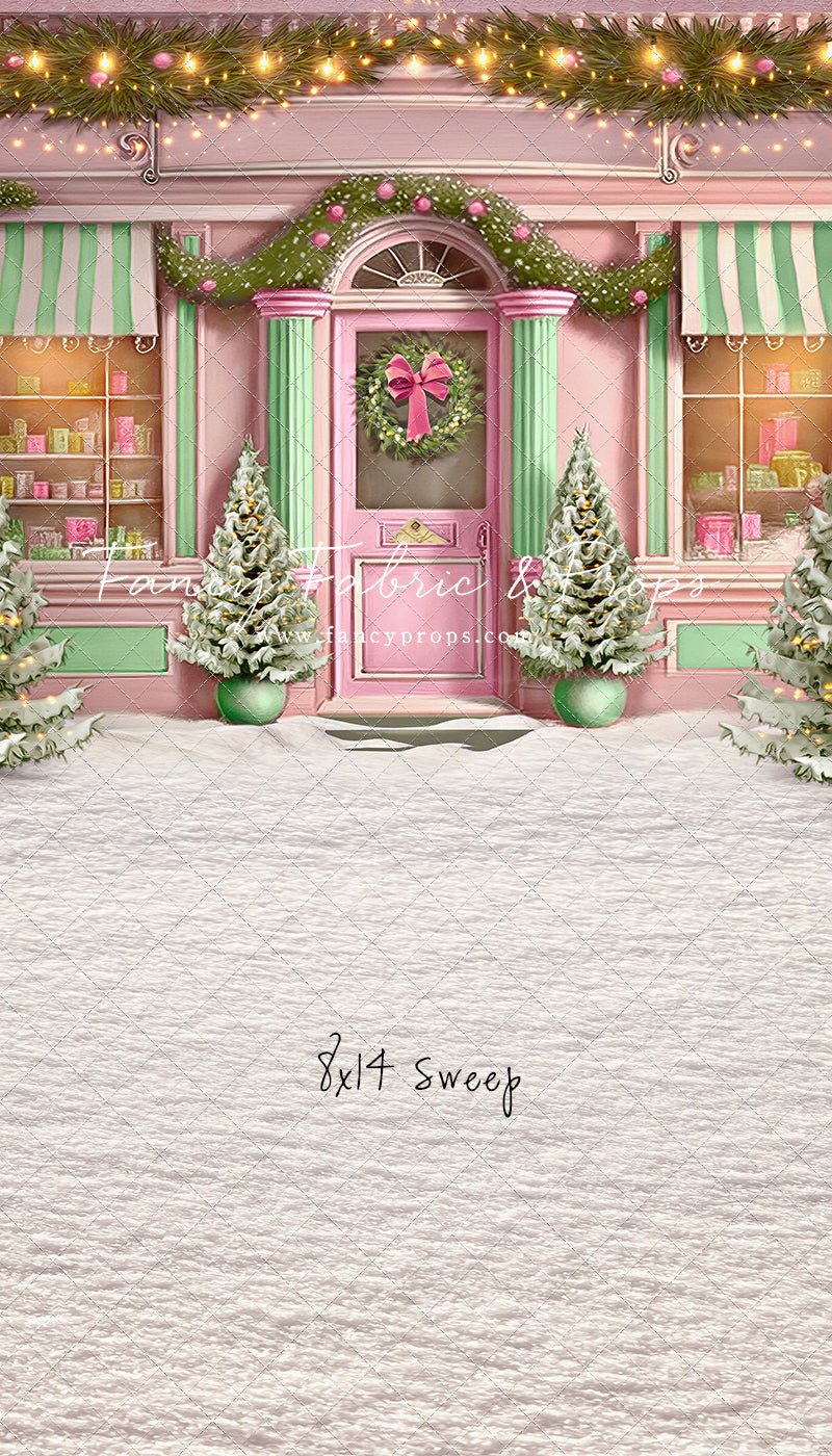 Frosty Sweet Shop - Pink & Green - with Sweep Option